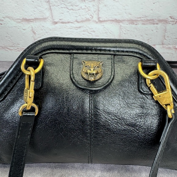 Gucci Re(Belle) Black Leather Mini Crossbody Bag - Picture 5 of 16